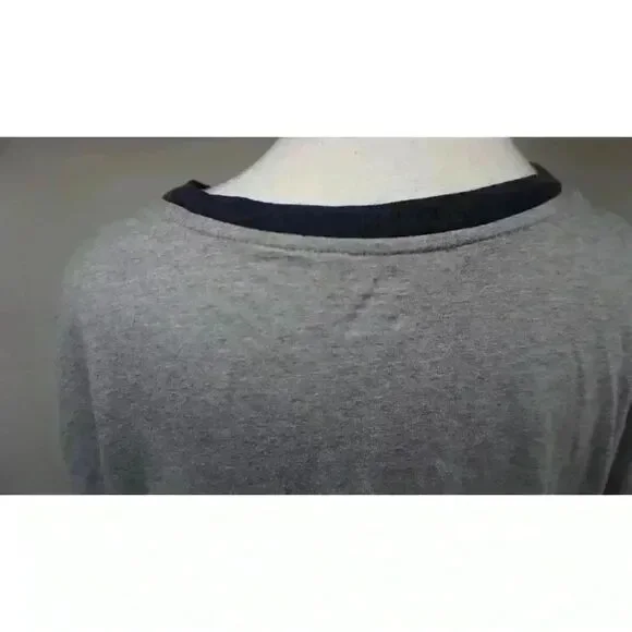 Polo by Ralph Lauren Underwear Grey Short Sleeve Shirt, Size L - Picture 10 of 12